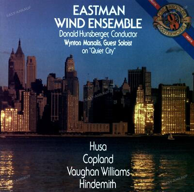 Eastman Wind Ensemble, Hunsberger, Marsalis - Husa, Copland LP .
