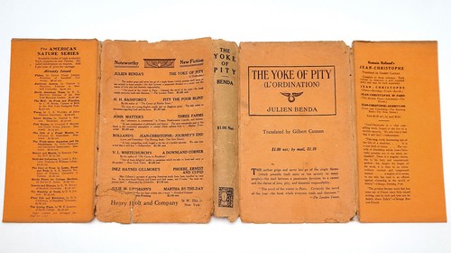 The Yoke of Pity (L'ordination) 1913 Julien Benda/Translated by Gilbert Cannan - Imagen 6 de 6