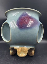 7.48-inch Chinese antique Jun kiln halberd jar