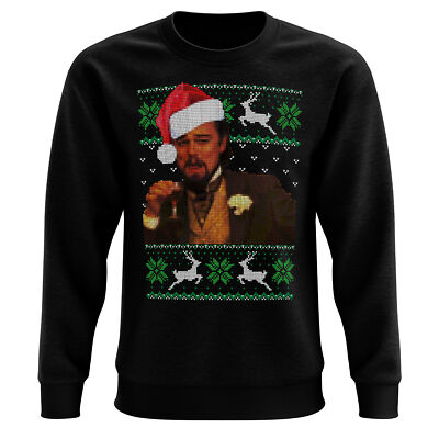 Unisex Leonardo Meme Sweatshirt Funny Christmas Present for