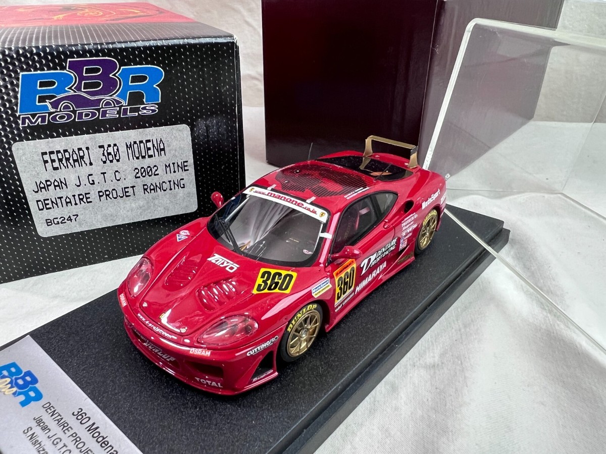 1/43 BBR Ferrari 360 Modena Japan J.G.T.C. 2002 L.E. 31/200