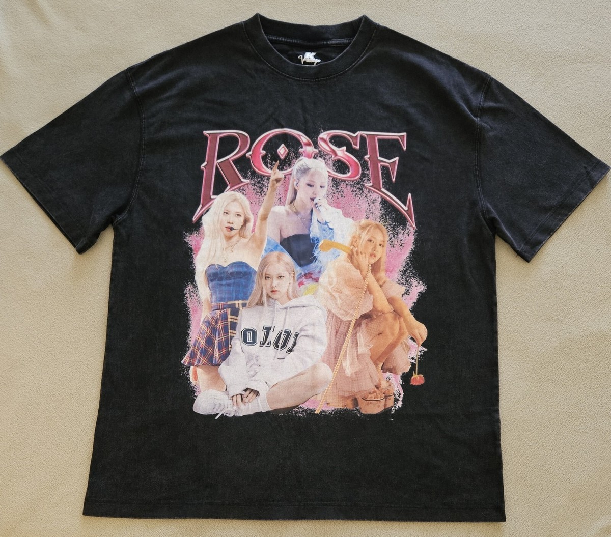 2000archive / tee BLACKPINK ROSE着用 2000archive / tee BLACKPINK ROSE着用