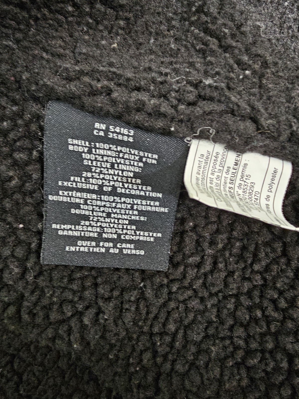 Cole Haan fleece lined quilted jacket. Men's XL Excellent Condition image 8