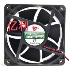 Yingtian YTD241238B04000 24V 0.60A 12CM 12038 welding machine cooling fan