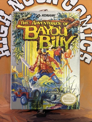 NES ADVENTURES OF BAYOU BILLY CIB NINTENDO MANUAL INSERTS - Picture 7 of 15