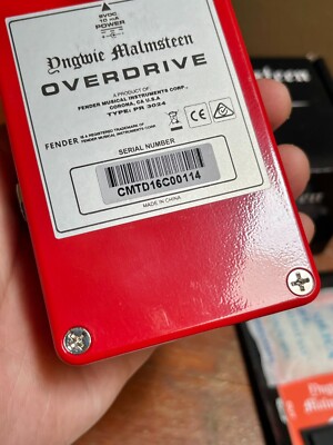 Fender Yngwie Malmsteen Overdrive | eBay