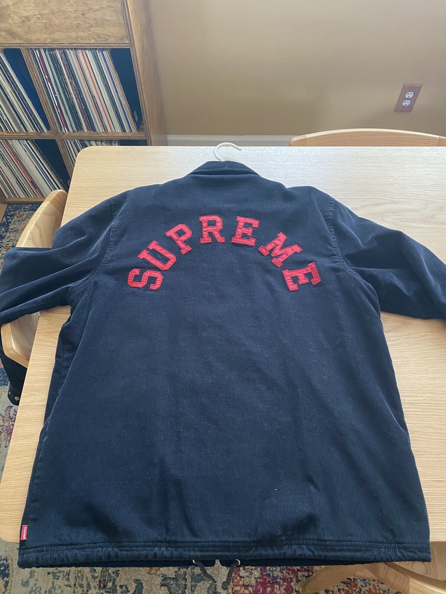 supreme corduroy coaches jacket | eBay