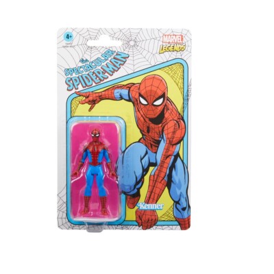 Marvel Legends Series Retro 375 Collection Spider-Man 3.75'' Action Figures F6697