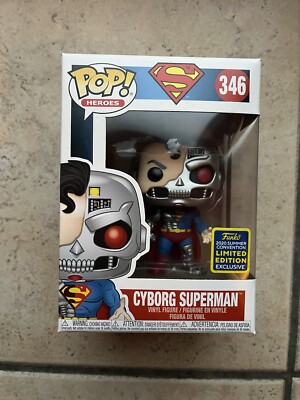 DC Cyborg Superman Summer Con Funko Pop
