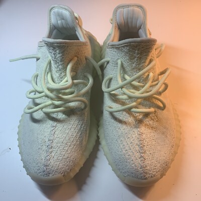 Men's Adidas Yeezy Boost 350 Butter Pastel Volt Yellow Low Size