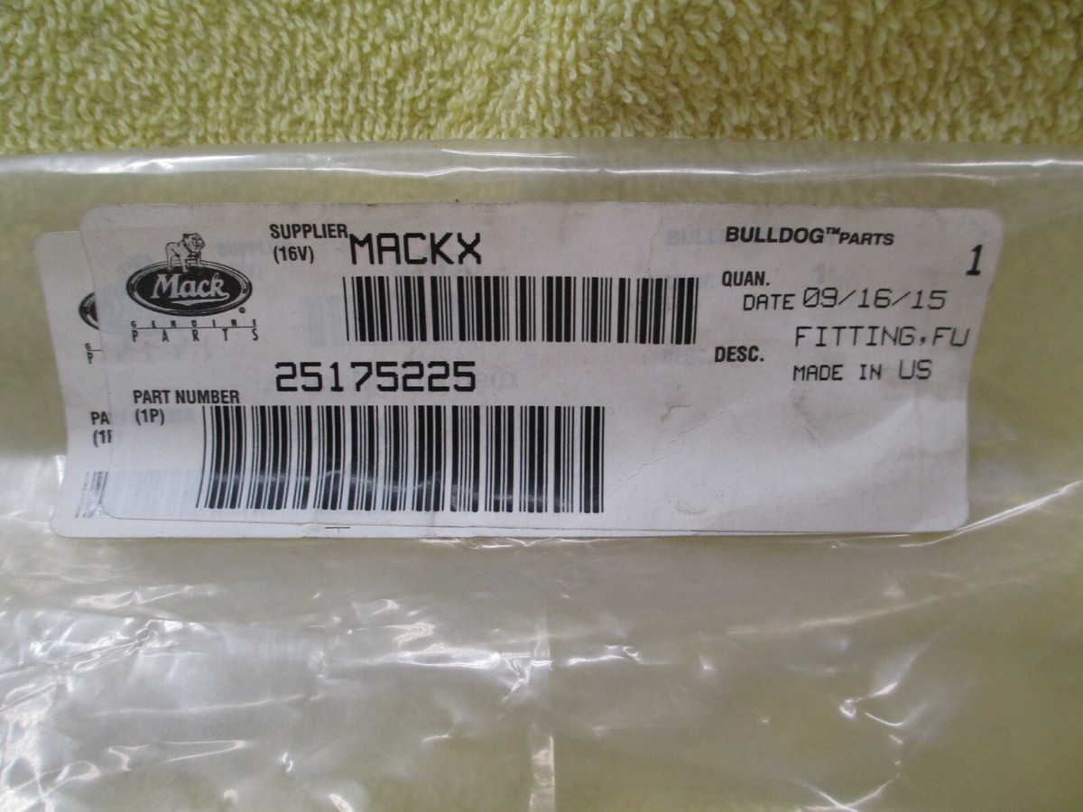 Mack 25175225 Vent, Double Barb OEM MACK | eBay