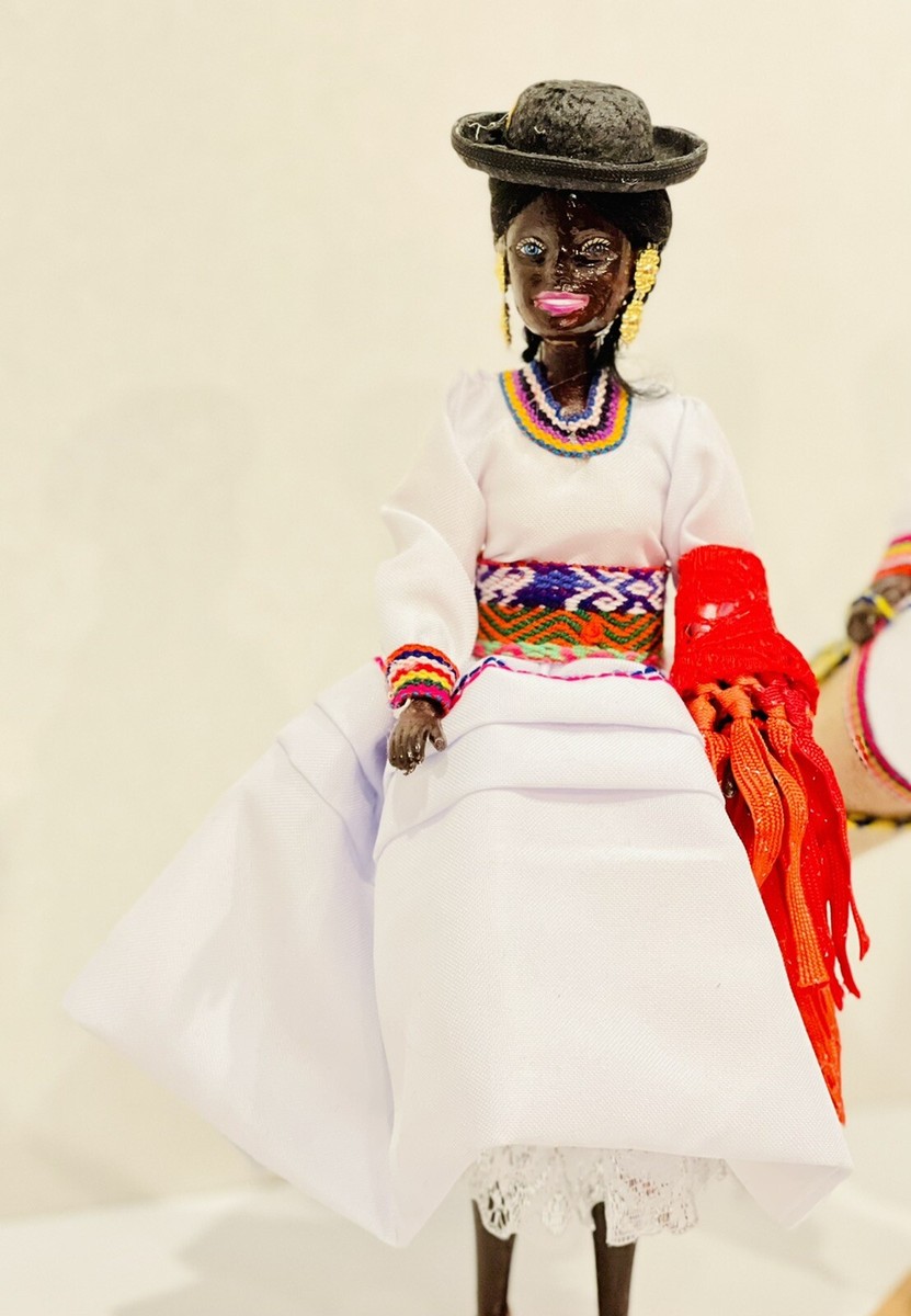 SAYA AFROBOLIVIANA Doll Dancers HandMade 12