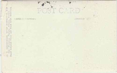 H.V Henderson RPPC-Perce Rock-Quebec-Canada-As Is - Picture 2 of 2