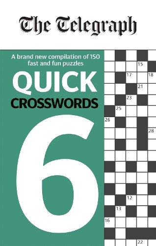 Thumbnail - The Telegraph Quick Crosswords 6 (taschenbuch) Telegraph Puzzle Books