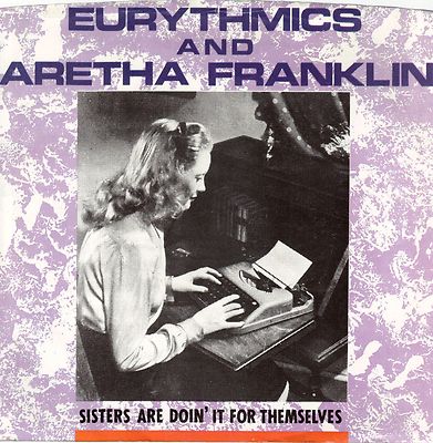EURYTHMICS; & Aretha Franklin  (Sisters Are Doin' It For Themselves)  MINT set!