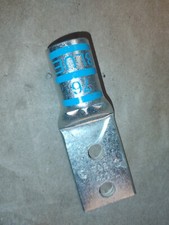 T&B ABB Two Hole Copper Lug Standard Barrel 3/8" Hole, 1" Space 400 KCMIL 54216