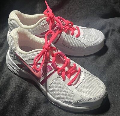 NEW Nike Dart 10 Running Shoes Sneakers White Pink 580427-100 Womens Size 6.5