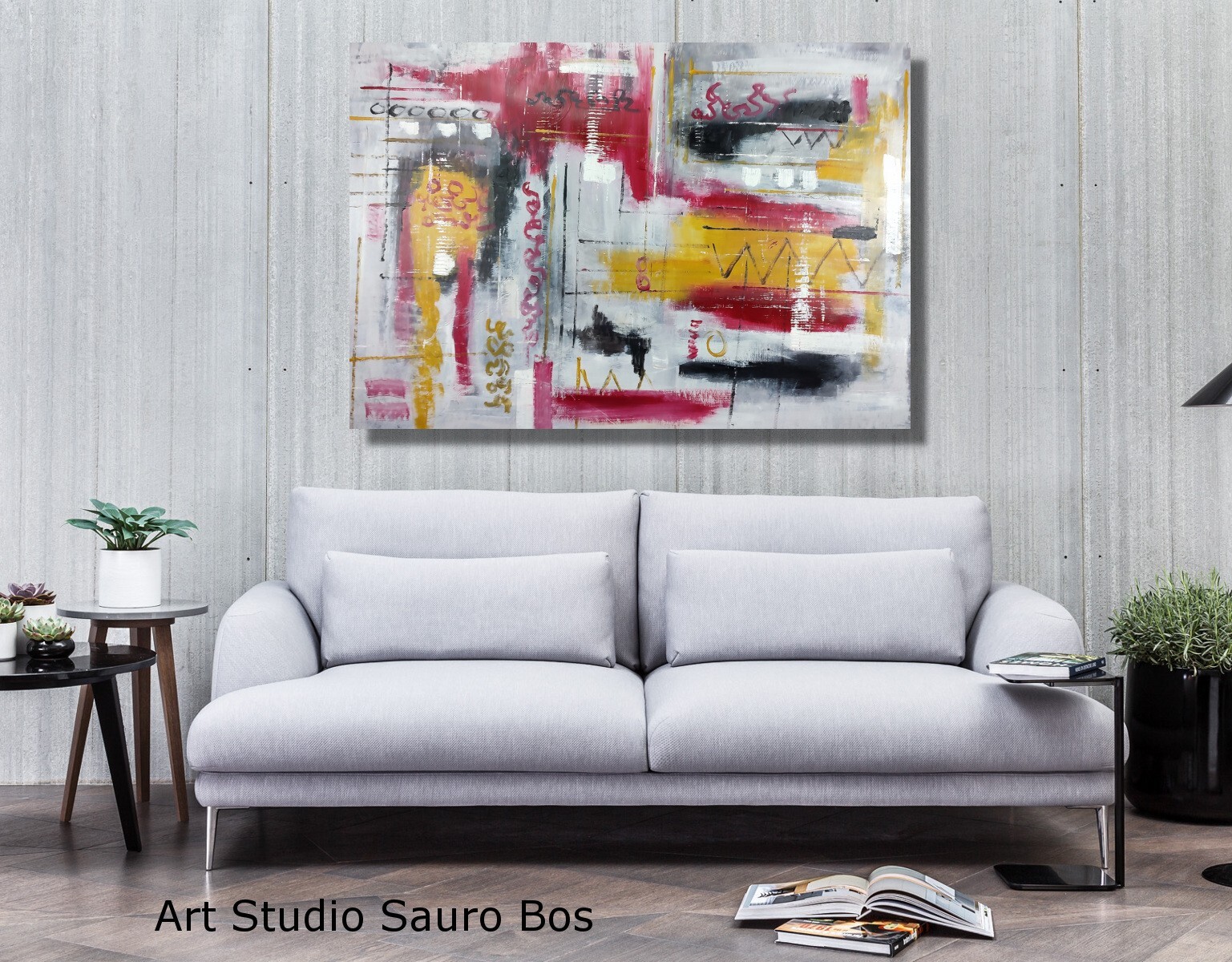 Quadro su tela – Statua di angelo