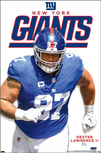 Dexter Lawrence II BONECRUSHER New York Giants 2024 NFL Action