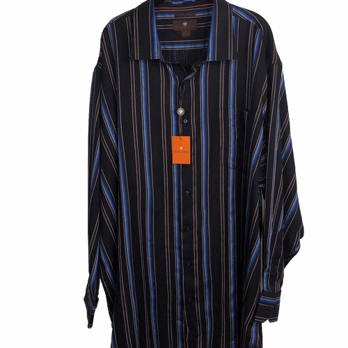 NWT Toscano Long Sleeve Dress Shirt Men 