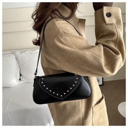 Retro Fashion Underarm Bag Large Capacity Shoulder Bag Crossbody Bag Women - Picture 12 of 28