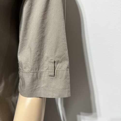 MAX MARA Trench Dress US Size 6 Double Breasted Short Sleeve Italy Cotton Blend - Picture 6 of 12