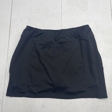 Tangerine Black Athletic Skort Women s Size Small