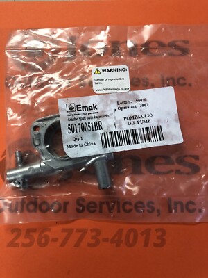 50170051BR Pump Oil Complete Chainsaw Efco MT440 147 152 Original HQ