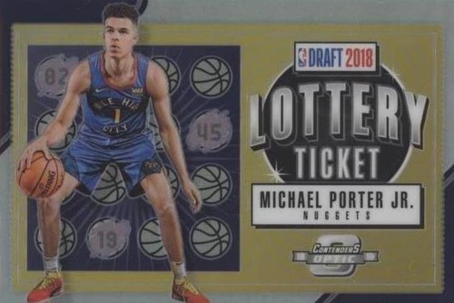 Michael Porter Jr. 18/19 Panini Donruss Optic Shock Prizm Rookie