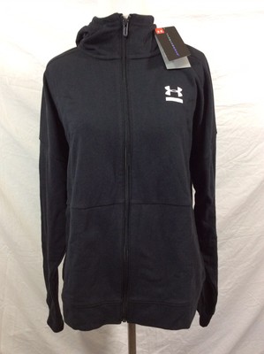 Under Armour UA Microthread Terry Full Zip SM Black