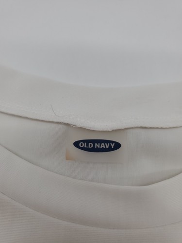 Old Navy Youth small surf purple heart White Shirt..#2418 - Picture 5 of 13