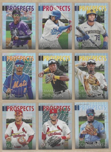 2023 Bowman Chrome Presents...MODERN PROSPECTS - PICK ANY - UPDATED 07/11/24 - Picture 12 of 15