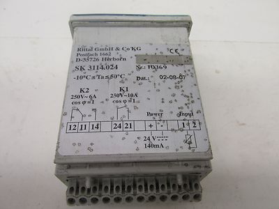 Rittal GmbH & Co KG Postfach 1662 D-35726 Herborn SK 3114.024 41803EV