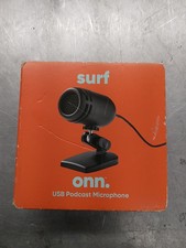 Podcast Microphone Usb Surf Onn In Box; Instr. Usb Cable