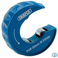 DRAPER 22MM AUTOMATIC PIPE CUTTER PLASTIC COPPER PIPE CUTTING PLUMBING TOOL