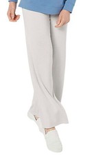 AnyBody Eco Viscose Straight Leg Pants Grey Mist