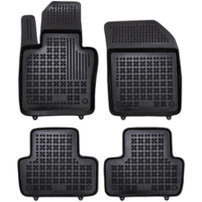 Pro Parts Sweden Front & Rear Floor Mat Set All Weather Rubber Black 82433648