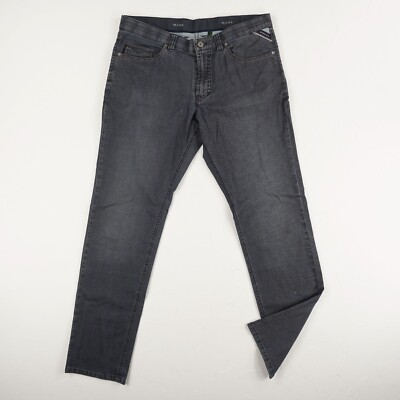 m.e.n.s. Herren Jeans Hose Gr. 48 / 50 blau tapered Modell Detriot five Pockt