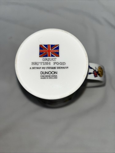 Dunoon Great British Food Porzellan Becher Kröte im Loch, Mushy Pees, LNC - Bild 6 von 7