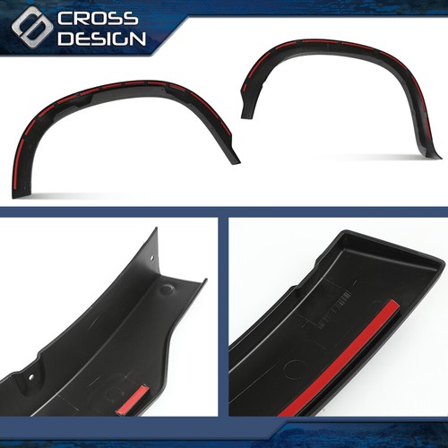 4pcs / Set Black 84297538 Fit For 19-24 Silverado 1500 Fender Mud Flares Lip - Picture 11 of 12