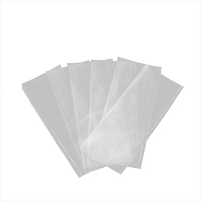 50PCS PVA Water Soluble Bag Carp Fishing Bag Mesh Bag for Solid Bait (White)