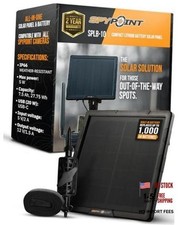 Solar Panel for Trail Camera with Internal Battery for Outdoor Trail Camera