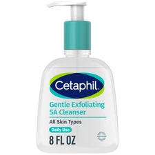 Cetaphil Gentle Exfoliating SA Cleanser 8 Fl Oz for Sensitive Skin
