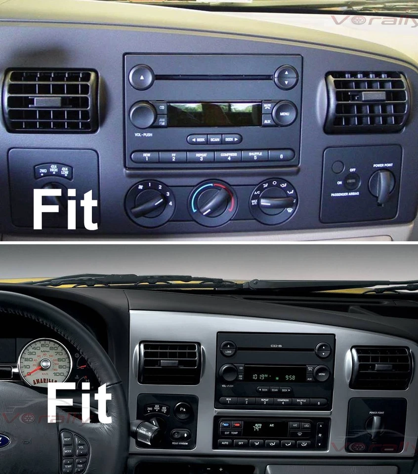 PARA FORD F250 F350 2005-2007 APPLE CARPLAY ANDROID 13 COCHE ESTÉREO RADIO GPS NAVEGACIÓN Foto 2 de 4