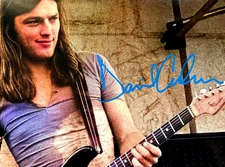 David Gilmour PINK FLOYD Signed 8x10 Authentic Original GENUINE Autograph w/ COA