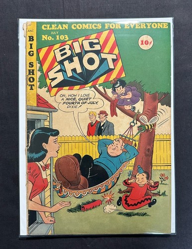 BIG SHOT #103 (COLUMBIA 1949) PRE-CODE GOLDEN AGE G/VG