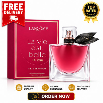   LA VIE EST BELLE L'ELIXIR BY LANCOME 3.4 OZ FRAGRANCE FOR WOMEN NEW IN BOX  