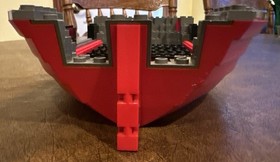 Lego Pirate Ship Complete Hull Parts Set 6289 Red Beard Runner 2557 2559 2560