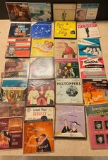 45 RPM Vinyl Record Lot of 30, Big Band, Sinatra, Orchestra, Films, Classic,