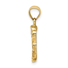 14K Nugget Pendant C4737